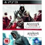 Assassins Creed 1 & 2 Compilation BBFC for Sony Playstation 3 PS3 Video Game