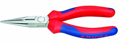 KNIPEX Tools - Long Nose Pliers with Cutter, Multi-Component (2502140)