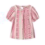 Fliink Addie Blus Cloud Dancer Pink Stripe | Rosa | 18 months