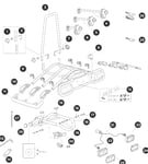 Thule Wheel protection 533, 539 Reservedel för Thule Euroride