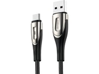 Joyroom Sharp Series Usb-A - Usb-C 3A Fast Charging Cable 1.2M Black (S-M411)