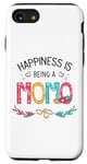 iPhone SE (2020) / 7 / 8 Vintage Happiness Is Being A Momo Wildflower Mothers Day Case