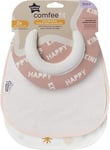 Baby Bibs Tommee Tippee Pink Girls Milk Feeding Multipack Reversible Newborn