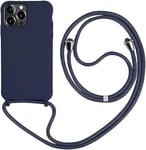 Coque de Protection en Silicone pour iPhone 13 Pro, Collier réglable