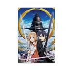 WSDSB 7 Sword Art Online SAO Canvas Art Poster and Wall Art Picture Print Modern Family bedroom Decor Posters 12x18inch(30x45cm)