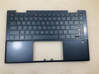 For HP PAVILION X360 14T-DY 14-DY M49435-BG1 M45228-BG1 SWISS Palmrest Keyboard