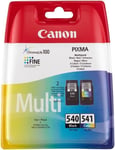 Canon PG-540/Cl-541 CMYK Multi Pack Ink Cartridges One Size 