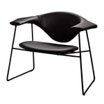 GUBI-Masculo Lounge Chair, Savanne Sort