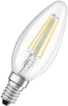 Osram LED-lampa LEDPCLB40 4W / 827 230V FIL E14 / EEK: E