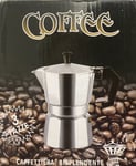 Aluminum Italian Moka Espresso Coffee Maker Percolator Stove Top Pot 1/2/3Cups