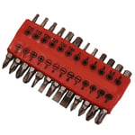 Power Bit ScrewDriver Set Assorted Pozi Phillips Slotted Torx Hex Flat Bits 25pc