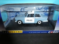 Triumph Herald 1200 Police Panda Car Corgi Vanguards New 1966 RHD 1:43rd. Scale