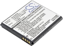 Kompatibelt med Alcatel LinkZone MW40VD, 3.7V, 1650 mAh