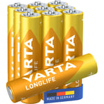 Varta Batteri VARTA Alkaliska Longlife LR03/AAA 10-Pack 4103101461