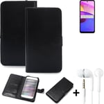 Protective cover for Lenovo K14 Plus Wallet Case + headphones protection flipcov