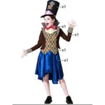 Kostume til børn Gal hattemager kvinde 3-4 år