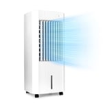 Air Cooler Fan Portable Room Home Office 283 m³ / h 65 W  Water Tank 5 L White