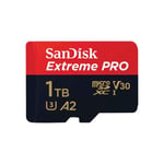 Sandisk 1TB Memory Card MicroSDXC Extreme Pro USB SDSQXCD-1T00-GN6MA