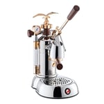 La Pavoni Lever Handle Coffee Maker with a Capacity of 1.6l from Smeg Expo LPLEXP01EU, Steel