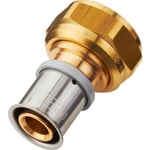 26 mm x 3/4&quot; MS koppling med koppling Roth
