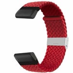 Flätat klockarmband Garmin Tactix Delta - Darkred