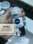 Nivea Invisible For Black White Clear 48hr Roll On Deodorant Antiperspirant 50ml