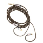 Câble pour écouteurs MMCX, prise 3.5mm, noyau en cuivre plaqué argent, fil de mise à niveau pour Sennheiser IE300 IE600 IE900, 3,9 pieds