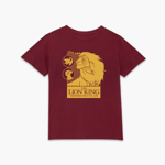Lion King Simbas Journey Kids' T-Shirt - Burgundy - 3-4 Years - Burgundy