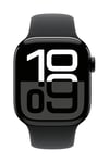 Apple Watch 40mm Svart Sportband S/M