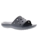 Crocs Mens Beach Sandals Classic Slide Slip On navy - Size UK 5