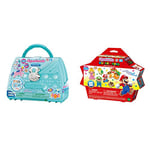 Aquabeads 31914 Deluxe Carry Case, Multicolor & 31946 Brothers Super Mario Character Set