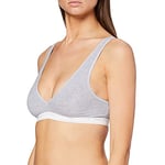 Sloggi Women's Crop Top, Grey (Grey Combination M), 38