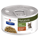 Hill's Prescription Diet Feline Metabolic Stew Chicken & Vegetables 24x82 g