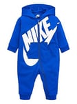 Nike Baby Boys Futura All In One - Blue, Blue, Size 3 Months