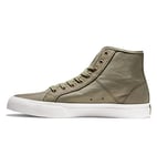 DC Shoes Manual-high-top Shoes for Men Sneaker, Olive Military, 9 UK
