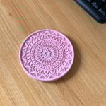 Diatomite Isolated Mat Underlägg ROSA Pink