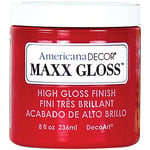 DecoArt Maxx Gloss Acrylic Paint 8 oz-Candy Apple