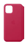 Apple Leather Folio (for iPhone 11 Pro) - Raspberry
