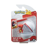 Pokemon Clip 'N' Go 2" Magby Action Figure & Premier Ball - Baby Magmar - New
