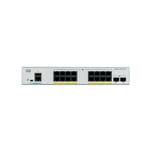 Cisco Catalyst C1000-16FP-2G-L - Géré - L2 - Gigabit Ethernet (10/100/1000) - Connexion Ethernet - supportant l'alimentation via ce port (PoE)