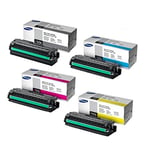 Original Multipack Samsung CLX-6260FW Printer Toner Cartridges (4 Pack) -CLT-K506L