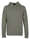 Colorful Standard Organic Cotton Hooded Sweat - Dusty Olive Colour: Dusty Olive, Size: Small