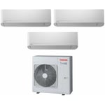 Toshiba - trial split inverter air conditioner series seiya 7+7+16 (7+7+15) ras-3m26u2avg-e r-32 wi-fi optional 7000+7000+16000 (7000+7000+15000)