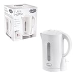 Quest 36039 1 Litre White Kettle / Spout Filter, Water Level Indicator