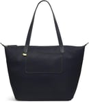 Radley Black Tote Bag Medium Top Zip Recycled Nylon Pockets Responsible RRP £99