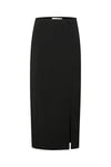 JoelleGZ HW Long Skirt - Black