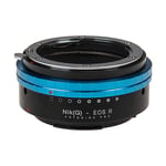 Fotodiox Pro Lens Mount Adapter Compatible with Nikon F-mount G-Type Lenses to Canon RF-Mount Camera