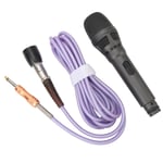 Wired Microphone Cardioid Pickup Sensitive Switch Wired Karaoke