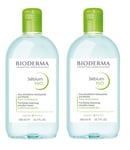 Bioderma - 2 x Sebium H2O Purifying Cleansing Micellar Solution 500 ml