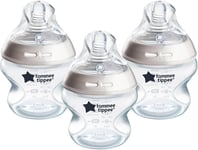 Tommee Tippee Natural Start Anti-Colic Baby Bottle, 150 Ml, 0+ Months, Slow Flow